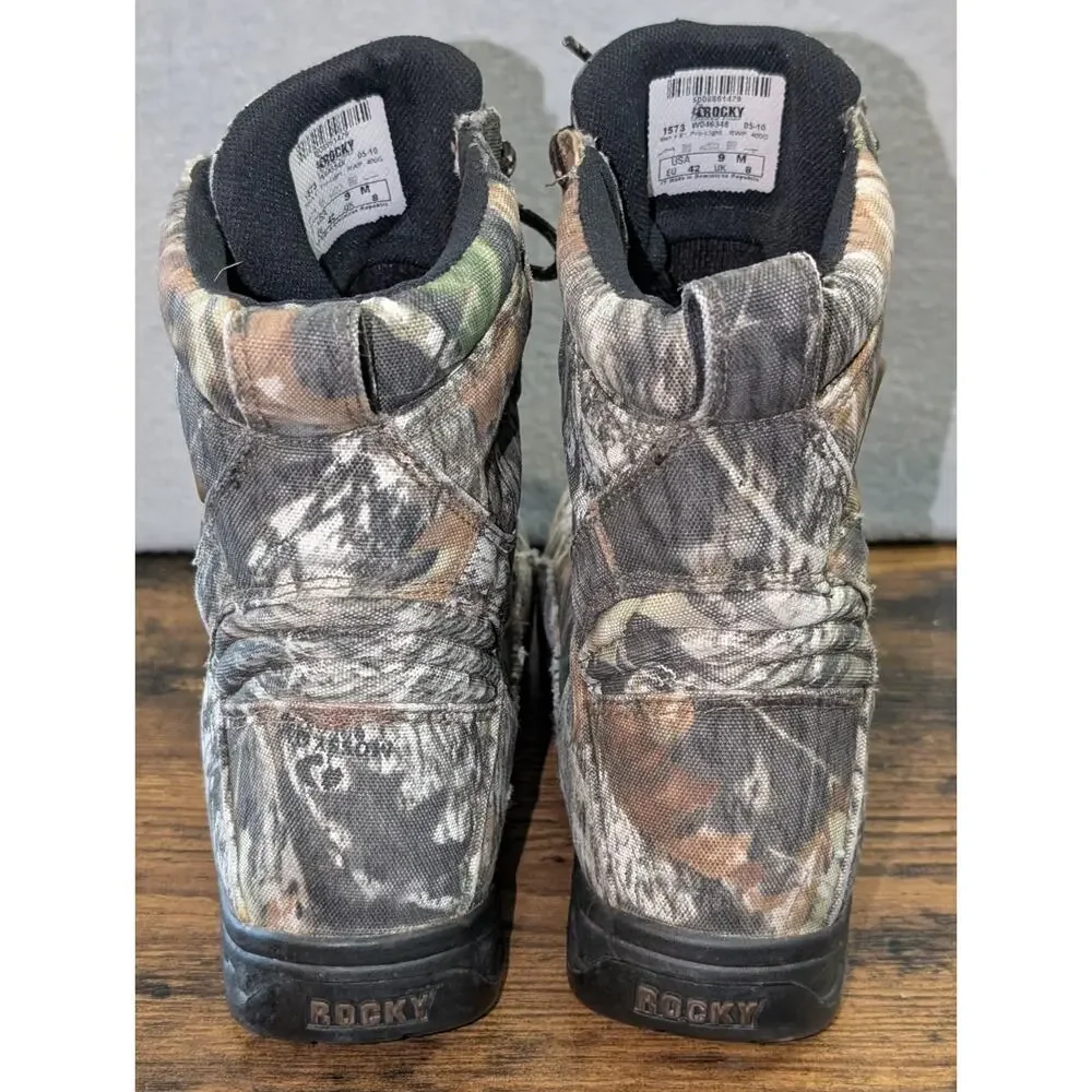 Rocky Boots Mens 8 Camo 8 Inch Pro Lite Never Worn